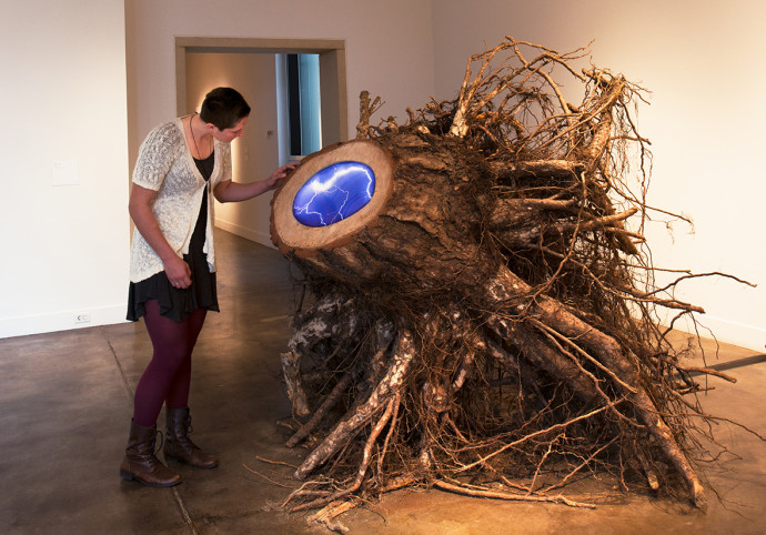 <em>ECO #10</em>, by Rafael Villares (Photo by Robert M Reynolds)
