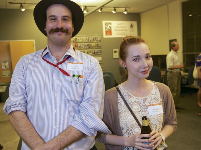 Jonathan Kibrick BA '09 and Rachel Wolfson BA '14.