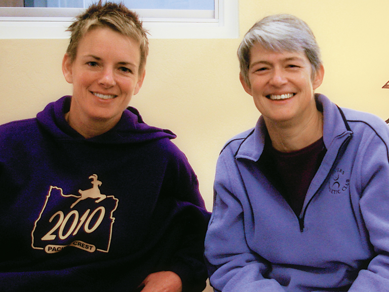 Jenny Osborne MAT '94 and Becky Lukens MAT '90, Ed.S. '10