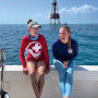 Ananda and Eva at Carysfort Reef