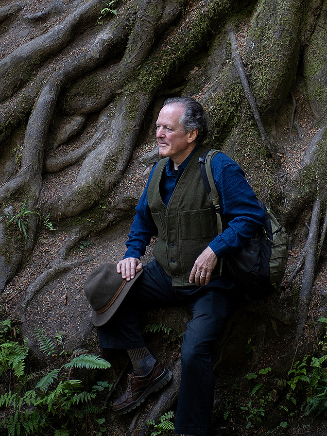 Kim Stafford at the Hoyt Arboretum.