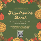 ISLC Friendsgiving Dinner 2023 poster