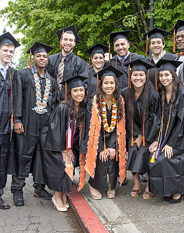 Lewis & Clark College, Graduation, Commencement Ceremony, Romeo Dillaire speaker, Portland, Oregon, 05-18-2013
