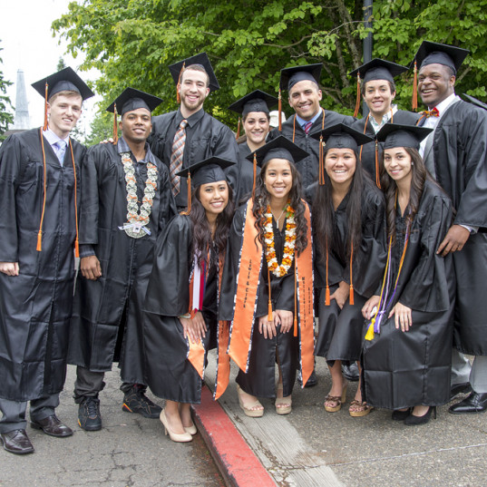 Lewis & Clark College, Graduation, Commencement Ceremony, Romeo Dillaire speaker, Portland, Oregon, 05-18-2013