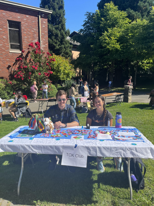 Tabling at the Student Engagement Fair