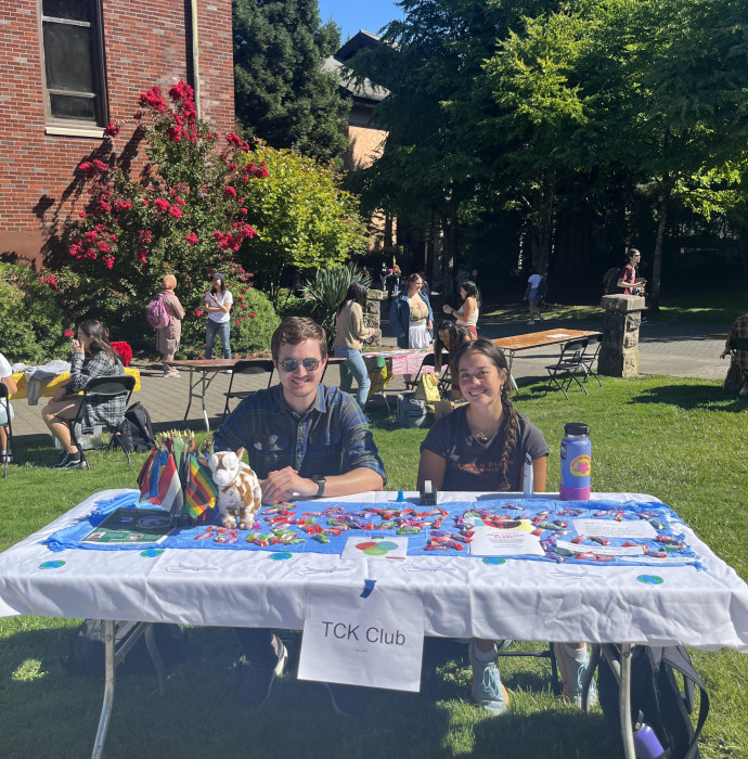 Tabling at the Student Engagement Fair