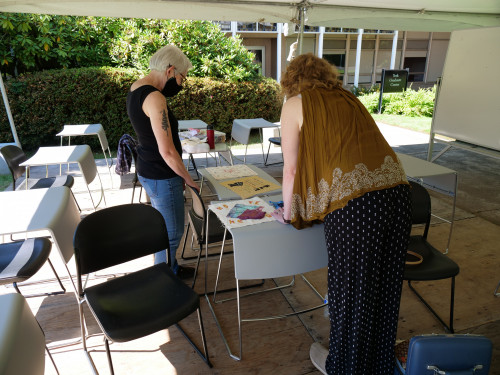 Quilting For Change event held on September 1, 2021