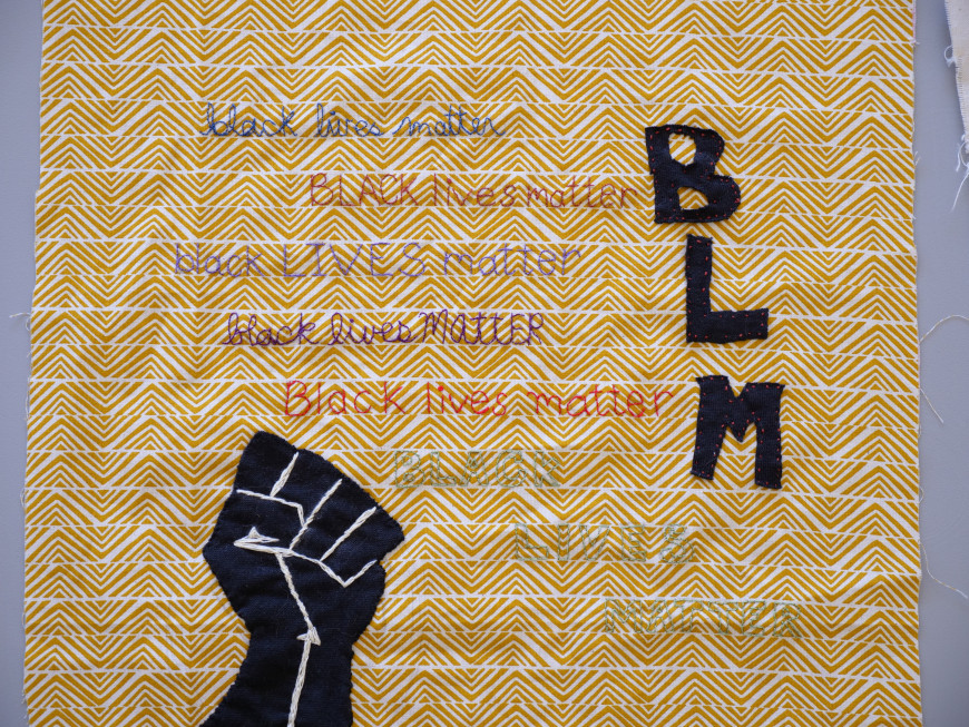 Quilting For Change event held on September 1, 2021