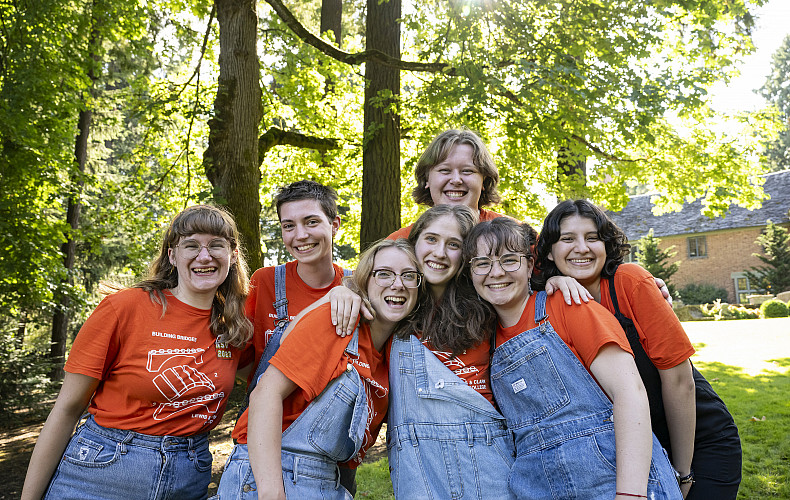 Our New Student Peer Mentors help guide our first-year students through orientation and beyond.