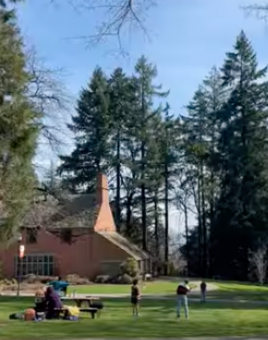 Manor House on a sunny day.