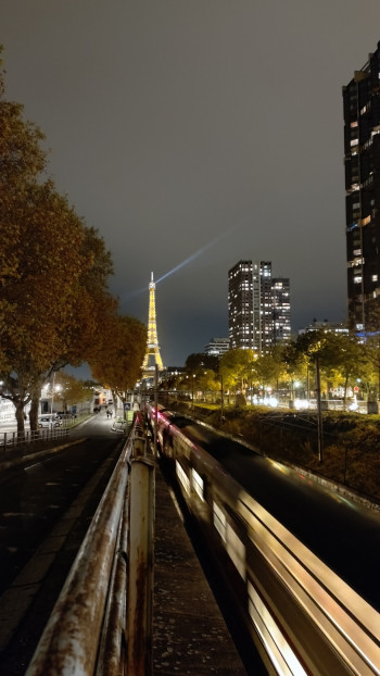 Eiffel Tower at night