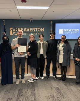 Grant Piros '21, Oregon Assistant Principal of the Year