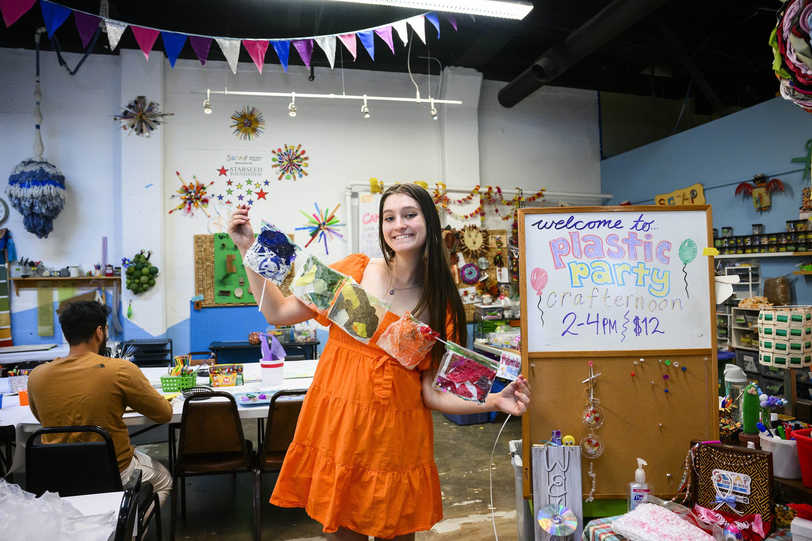 Feya's internship can be summed up as a summer of education, environmentalism, and reuse fun!