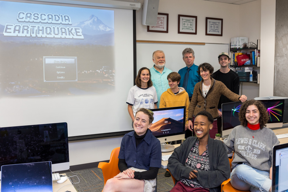 The project team's faculty and student members.