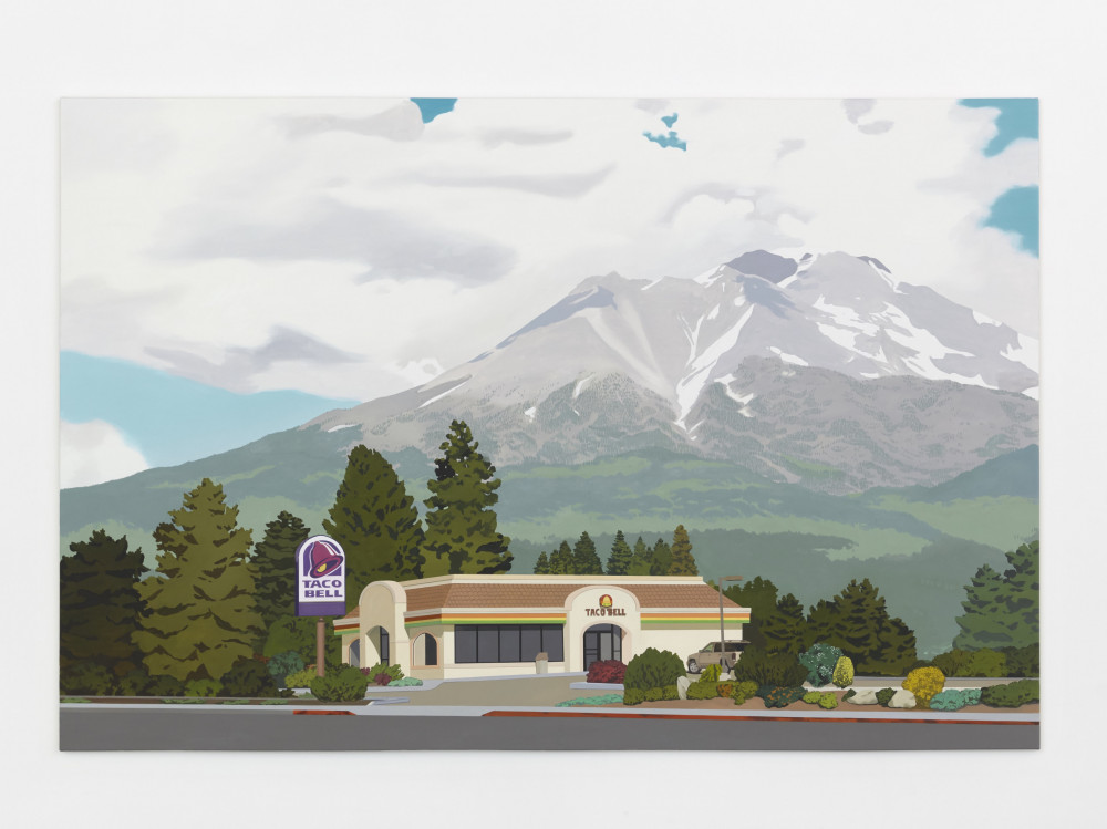 Jake Longstreth BA '99 Weed, 2021, Oil on canvas, 80x120 in.