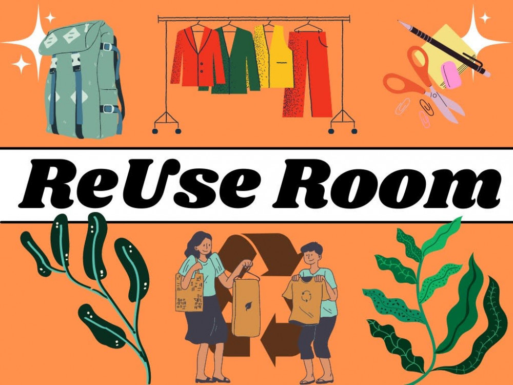 The ReUse Room, L&C's sustainable thrift shop, is located in Fowler Stu...