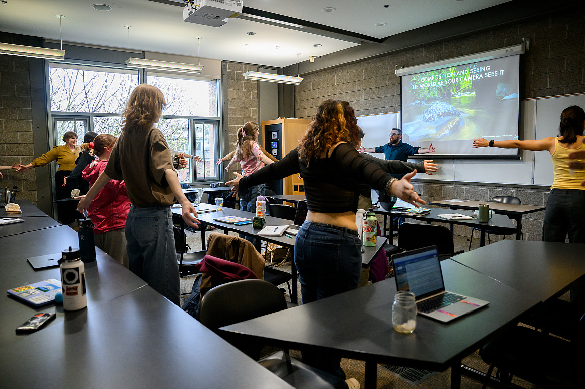 The Story Gorge workshops are a healthy mix of lecture and collaborative activities.