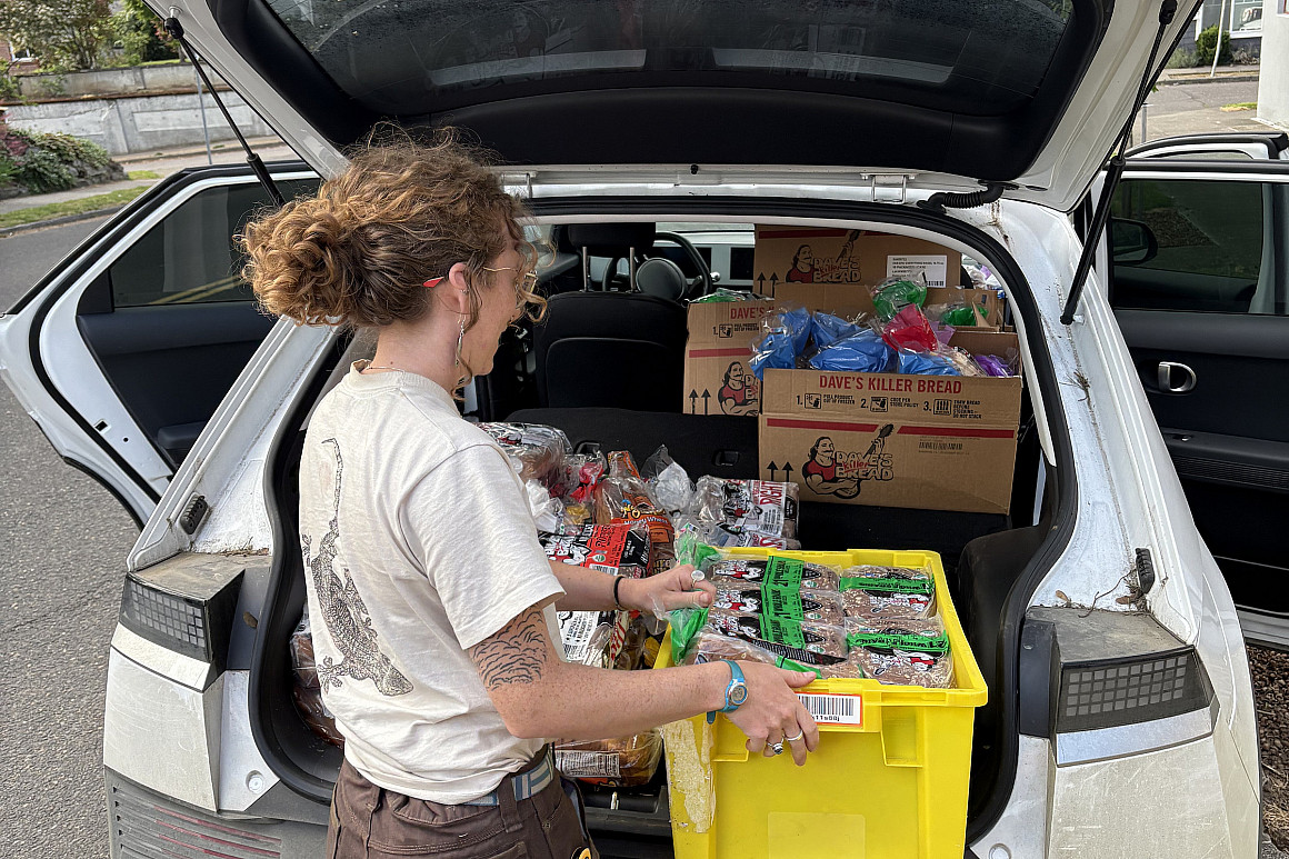Nutrition INSIDE team members do all the work themselves--from creating connections and partnerships to loading up the food and deliverin...