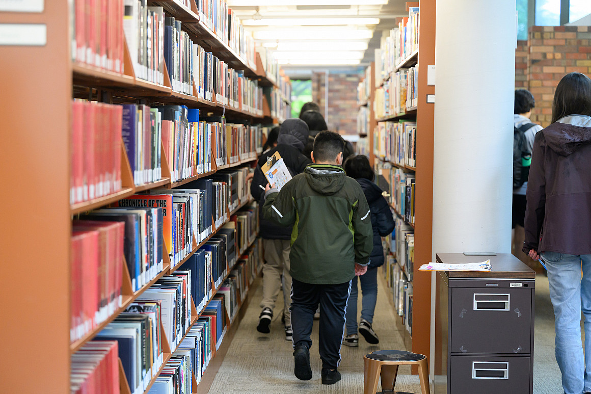 Alder Elementary third-graders had a chance to visit and tour L&C in April.