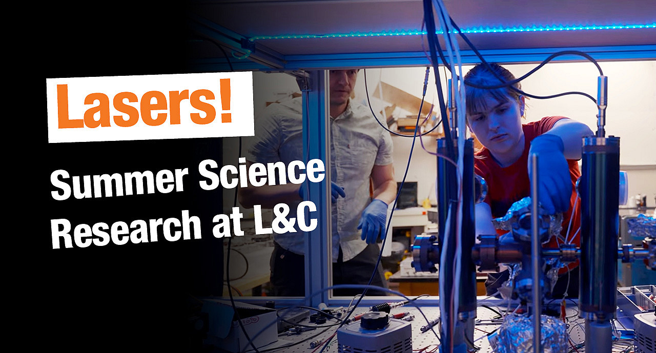Summer Science Research at LC: Lasers video thumbnail