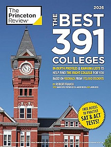 Cover of the 2026 Princeton Review college guide.