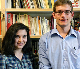 Vicky Radenkova '14 and David Salkowski '14