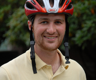 Kiel Johnson BA '09 (Photo by Jonathan Maus, BikePortland.org)