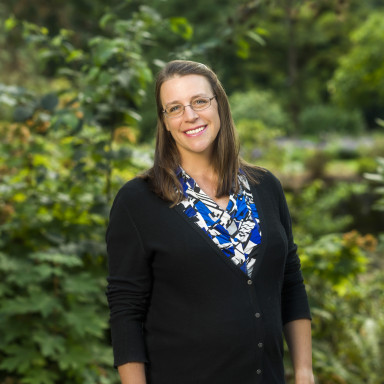 Jessica Kleiss, associate professor of environmental studies and the ENVX symposium's faculty adv...