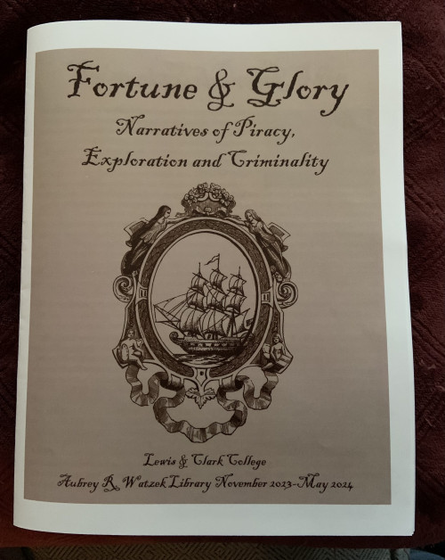 Program cover for the exhibit