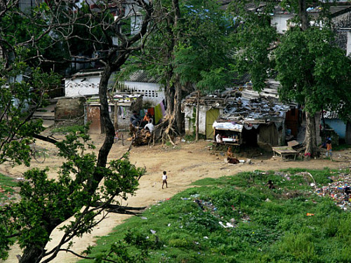 View from luxury apartment highrise, Lucknow