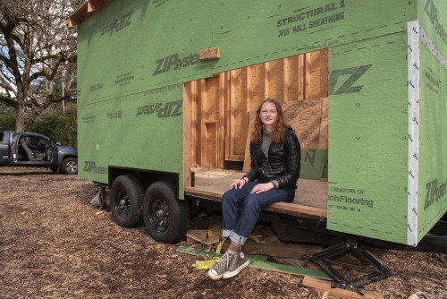 Tiny House Club cofounder Mari Johnson BA '22